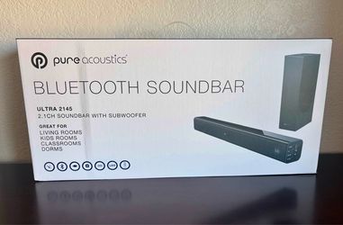Bluetooth Soundbar With Subwoofer