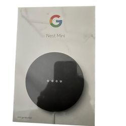 Google Nest Mini (2nd Gen) – Brand New, Sealed – Boston/Back Bay