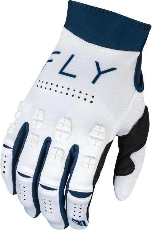 Fly Racing Evolution DST Gloves - White/Navy, XL