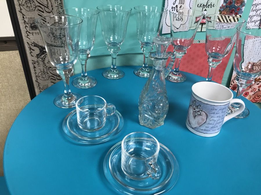 Vintage glass
