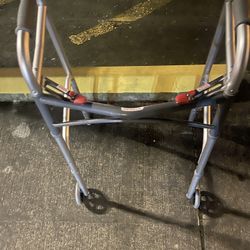 HEAVY DUTY FRONT WHEELED BARIATRIC WALKER