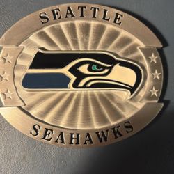 Seattle Seahawks belt buckle