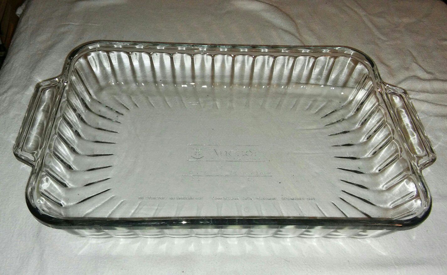 9X13 ANCHOR HOCKING GLASS PAN – Lily Fields Home