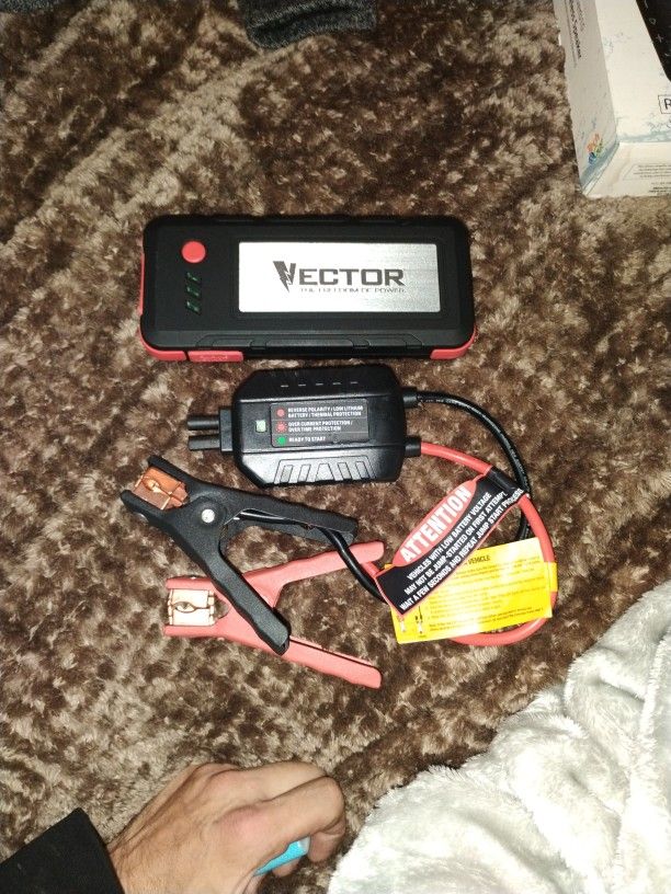 Portable Jump Starter And Power Bank