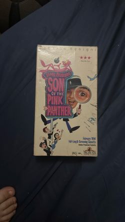 Son Of The Pink Panther VHS