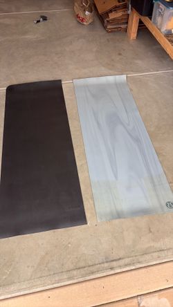 Two Lululemon Yoga Mats