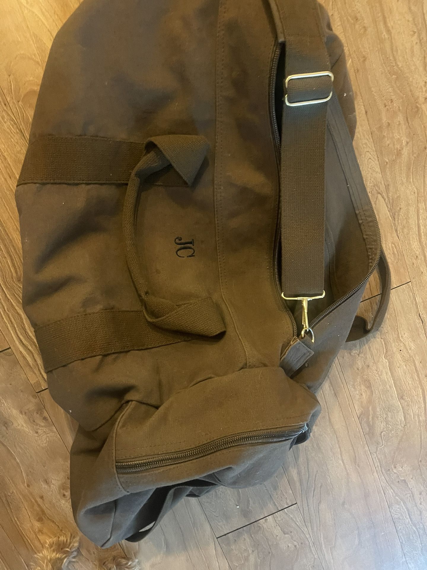 JC Brown Duffle Bag