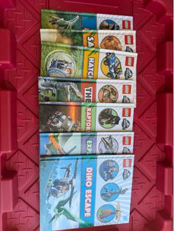 Lego Jurassic World Book Collection (7 books)
