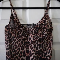 Fashion nova leopard Body suit
