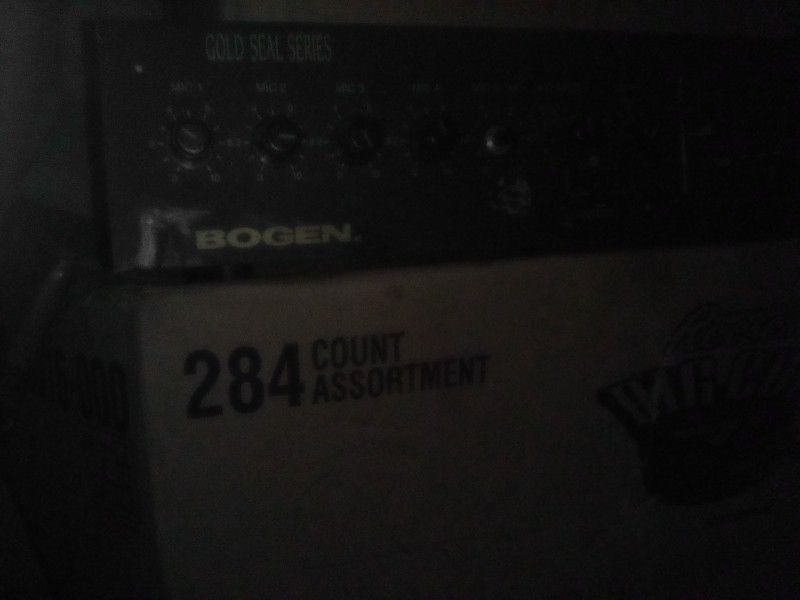 Bogen Sound Amp & Equalizer Crossover For Guitar Vocals And Stage Shows