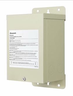 DEWENWILS 300W Low Voltage Pool Light Transformer, 120V AC to 12V/13V/14V AC, Multi-tap Safety Transformer for Pool Lighting, Spa, Underwater Fountain