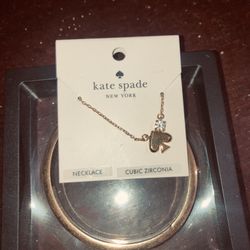 Kate Spade Necklace/bracelet Duo $20