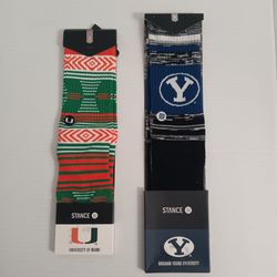 College Stance Crew Socks