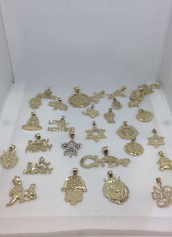 10 K charms on sale