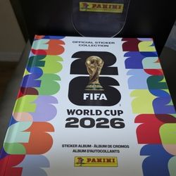 2026 Panini FIFA World Cup Sticker Album - Hard cover USA Edition   !!