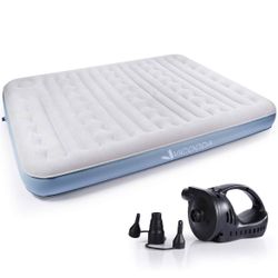 VICOODA Queen Air Mattress with Electric Pump