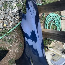 04-08 Acura Tl Abyss Blue Pearl Drivers Side Fender 