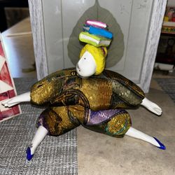 Vintage 1991 Ceramic Poupee Millet Doll 