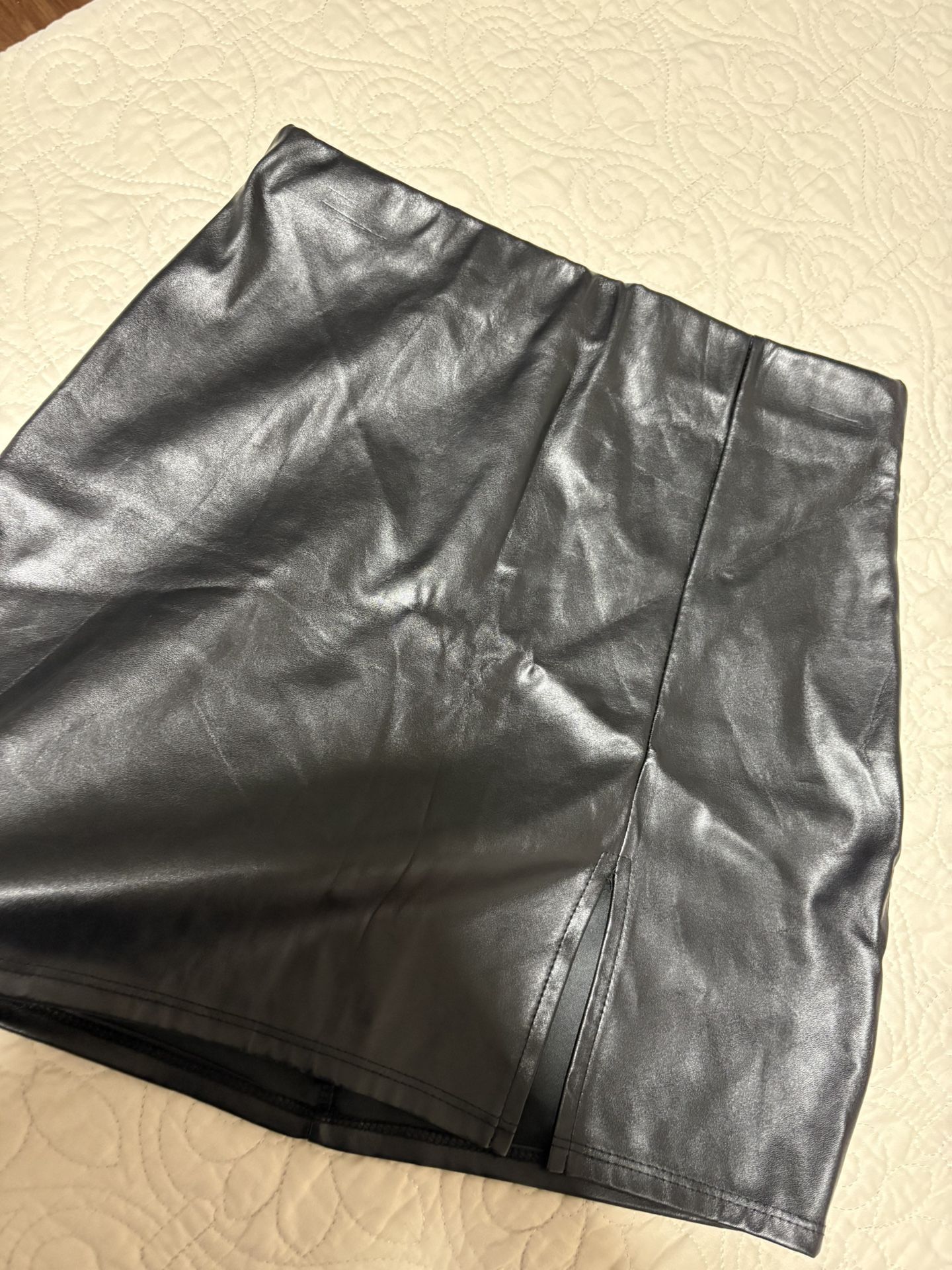 Women Leather Skirt
