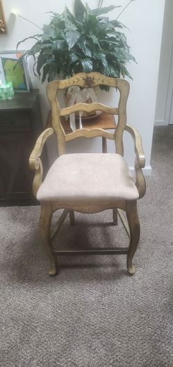 Peter Andrews tall bar height chair