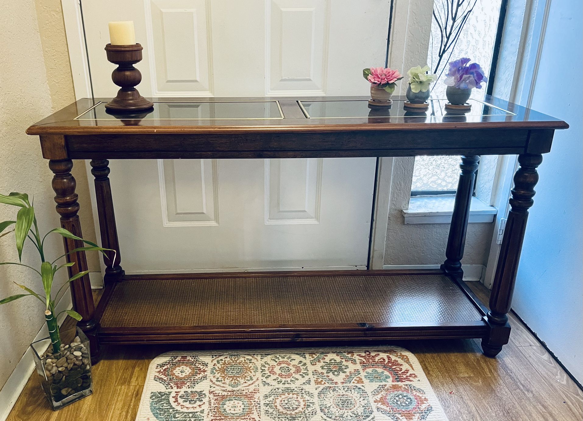 Vintage Sofa Table / Entry Table 