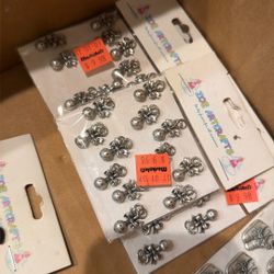 Baby Shower Rattle Charm