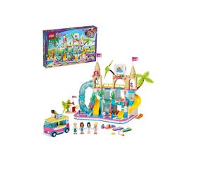 BRAND NEW LEGO Friends Summer Fun Water Park 41430 Set Featuring Friends Stephanie, Emma, Olivia and Mason Buildable Mini-Doll Figures