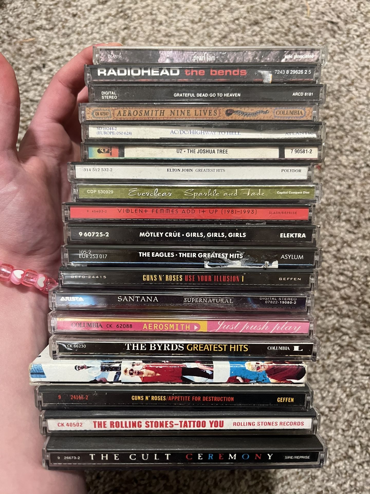 Rock&roll Cd Collection - 19 Discs