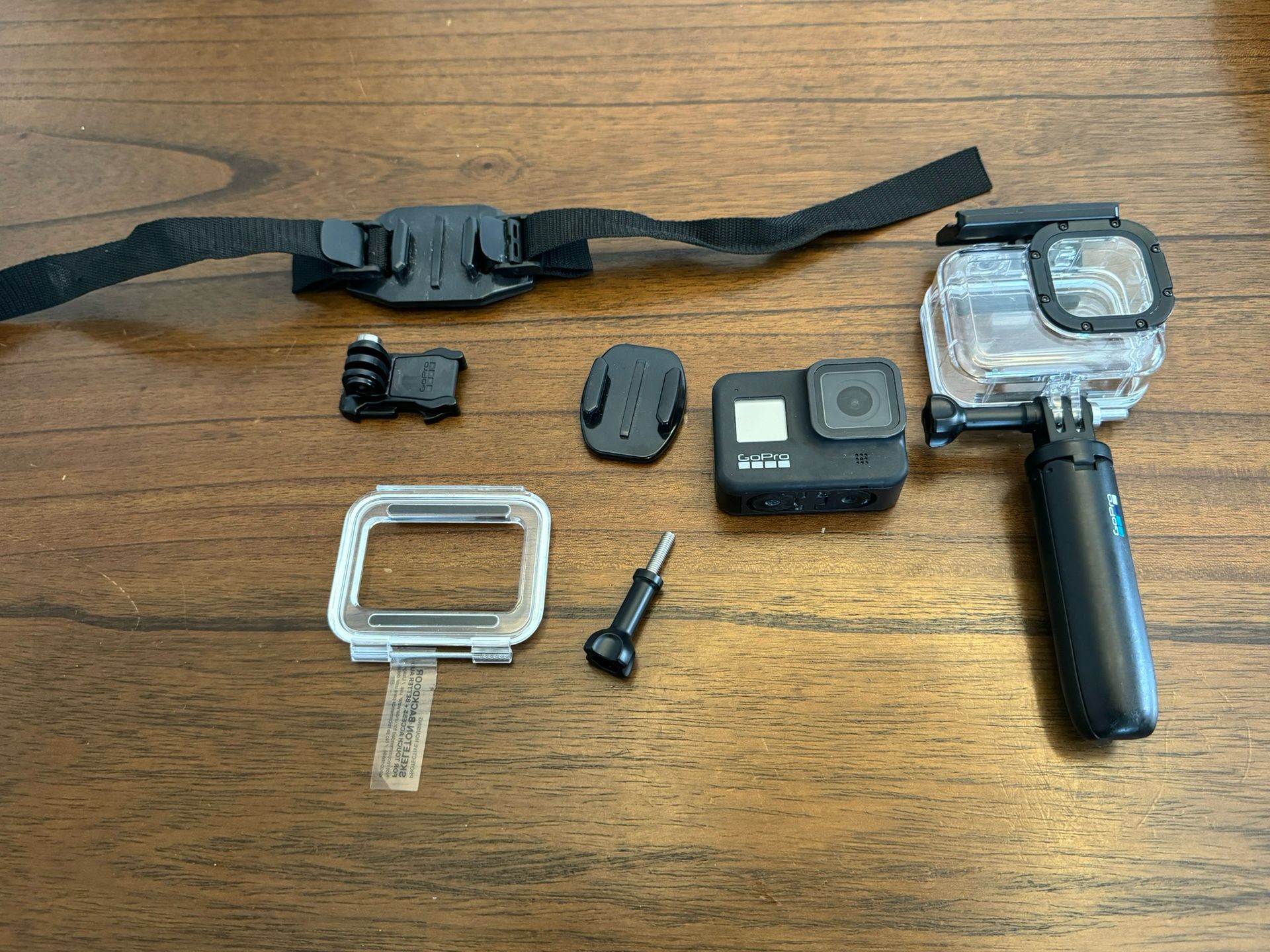 GoPro Hero 8 Camera Sport Black - Plus Underwater Case, Battery, and Accesories