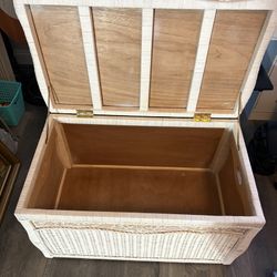 Huge Wicker Chest