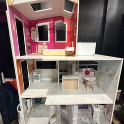 Huge Doll House For Kids 