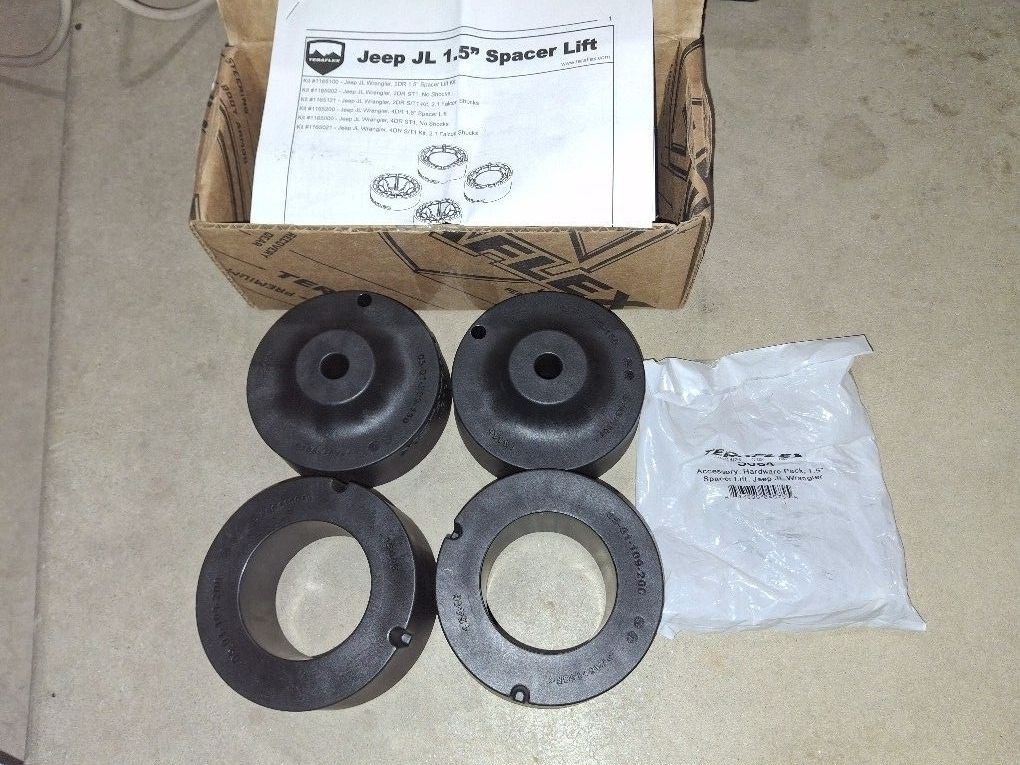 Teraflex 1165200 Jeep JL Wranler 4dr 1.5" spacer lift