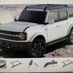New 2021-2026 Ford Bronco Full Size  4 Door  Factory OE Roof Rack Kit