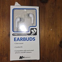 White Headphones / Earbuds