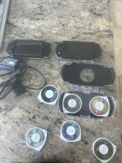 2 PlayStation portable comes with 5 games,1 movie