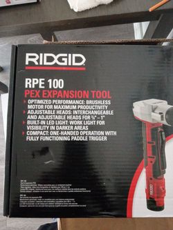 Ridgid Pre expansion tool