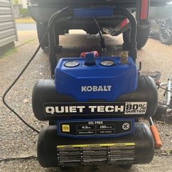 Kobalt Quiet Tech 4 Gallon Air Compressor