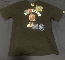 Bape Men's Multi Color T-Shirt Medium