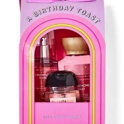 Champagne Toast 3 Piece Gift Set 