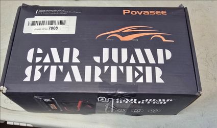 Povasee 5000A Jump Starter Povasee A40 Car BatteryJump Starter, 12V Jump Box for Car Up to All Gas or 10L Diesel Engine Battery Jumper Starter Portabl