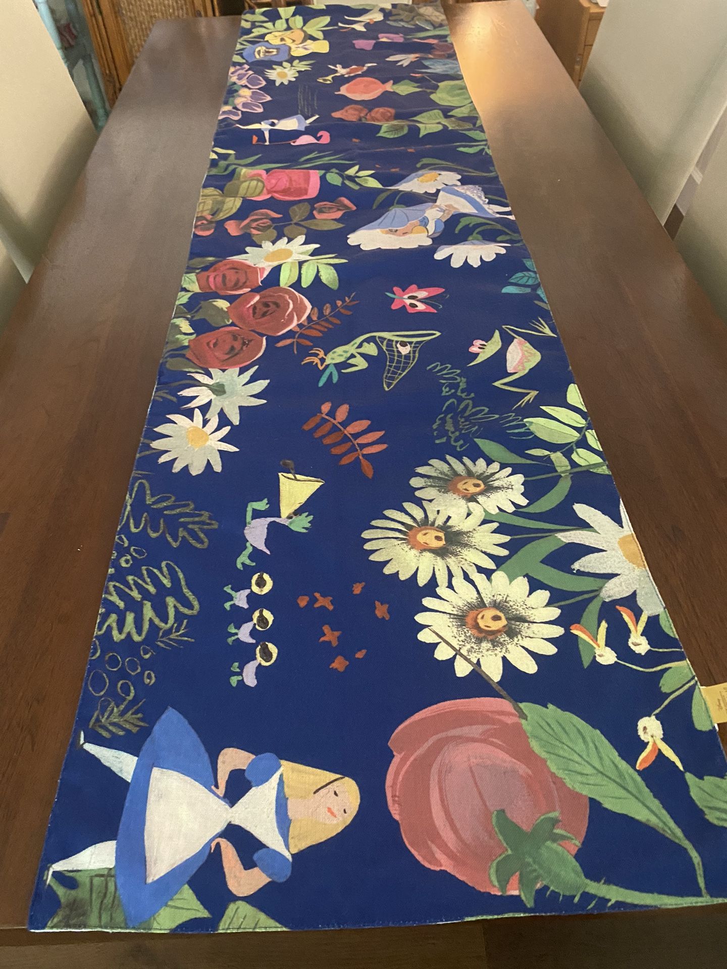 Beautiful Disney Table Runner, Reversible