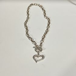 925 Heart Necklace  Heart Necklace