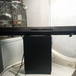 Sony Bluetooth Soundbar And Subwoofer 