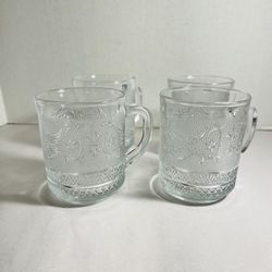 KIG Malaysia Vintage Glass Mugs 