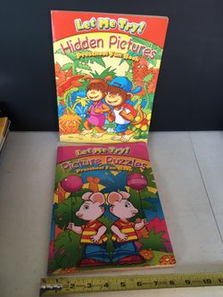 Picture and puzzle books