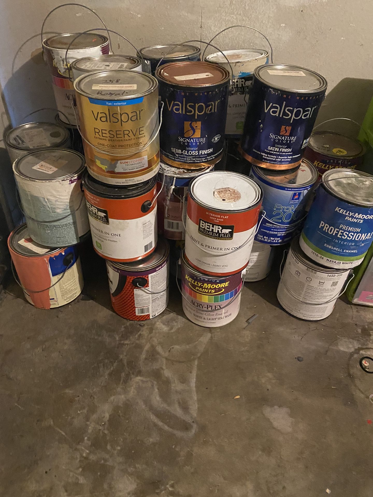 GALLON PAINTS $10 EACH