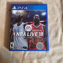 NBA LIVE 18 PS4