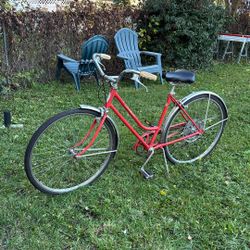 Vintage Schwinn! Collegiate. All Original, Good Condition. Rides Great. 
