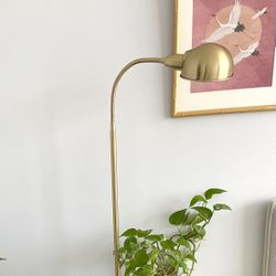 Gold Floor Lamp