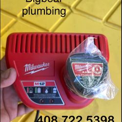 Milwaukee M12 Battery And Charger -2.0 -NEW